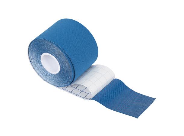 SCANSPORT Kinesiologitape Blå 5cmx5m 6p Allergitestet Kinesiologitape 